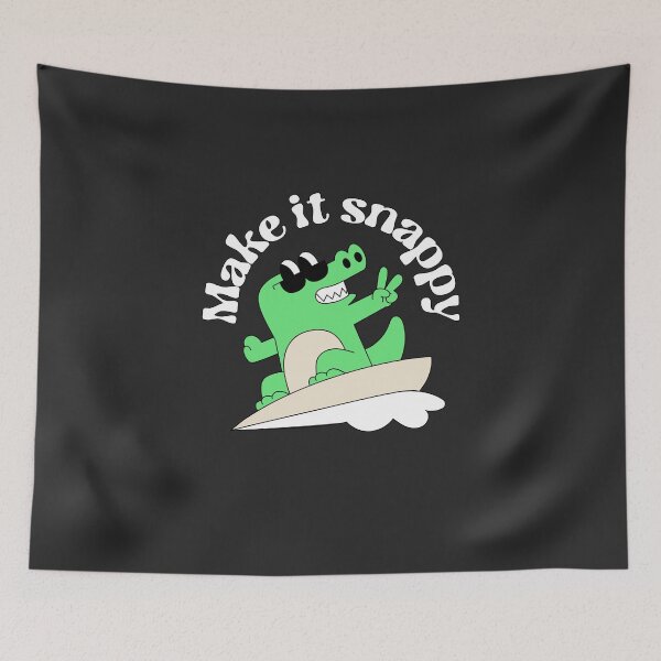 Item preview, Make it snappy - surfing alligator designed and sold by MrLAS.