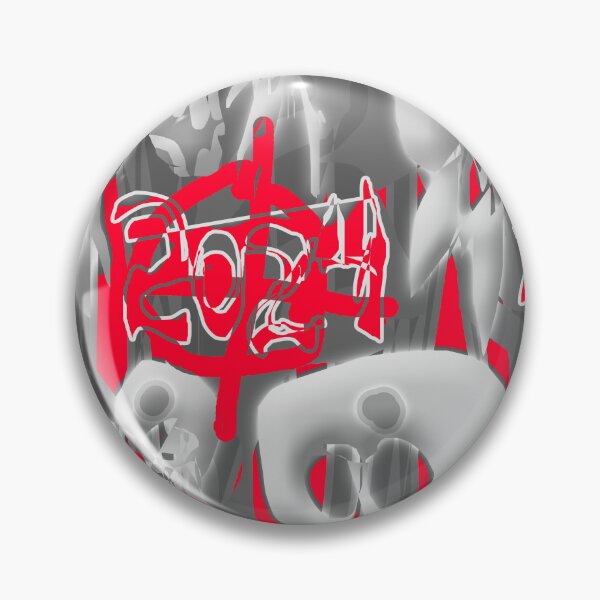 Item preview, Skulls and Targets 2024 (Gray Red) designed and sold by skullbal.