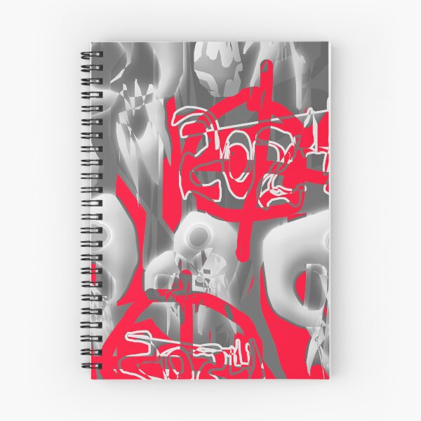 Item preview, Skulls and Targets 2024 (Gray Red) designed and sold by skullbal.