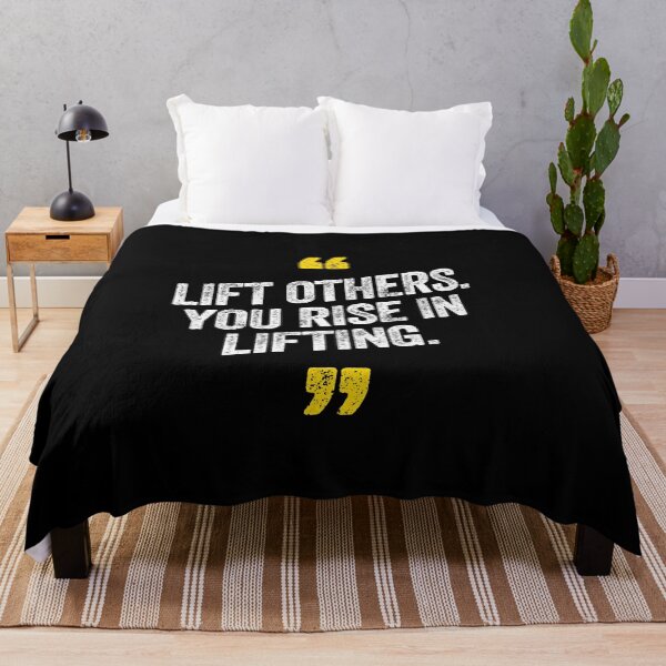Item preview, Lift Others You Rise In Lifting Motivational Saying Quote designed and sold by w1ckerman.