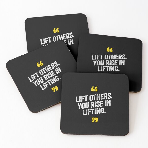 Item preview, Lift Others You Rise In Lifting Motivational Saying Quote designed and sold by w1ckerman.