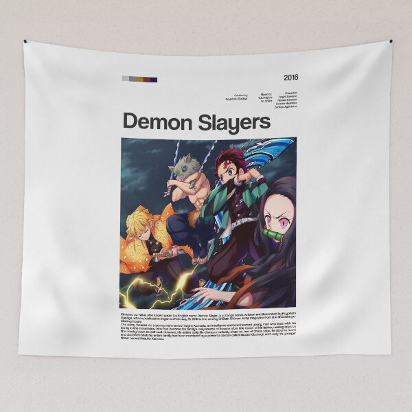 Item preview, Demon Slayers poster designed and sold by paulrommer.