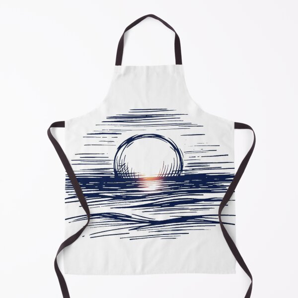 Item preview, Sunset Sketch: A Two-Tone Illustration of Light and Depth designed and sold by Sovi14.