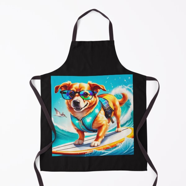 Item preview, Surf's Paws: Adventurous Dog Surfing Collection designed and sold by Wonder Pixel Studio.