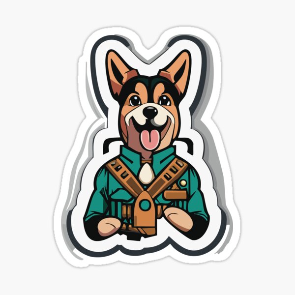 Item preview, Military dog designed and sold by Excelsior--.