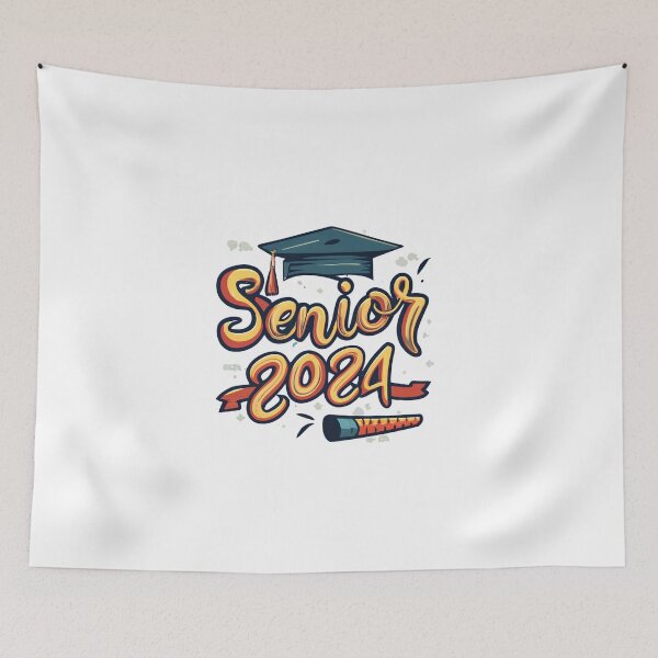 Item preview, Senior 2024 With Graduation Cap designed and sold by Itsheartshop.