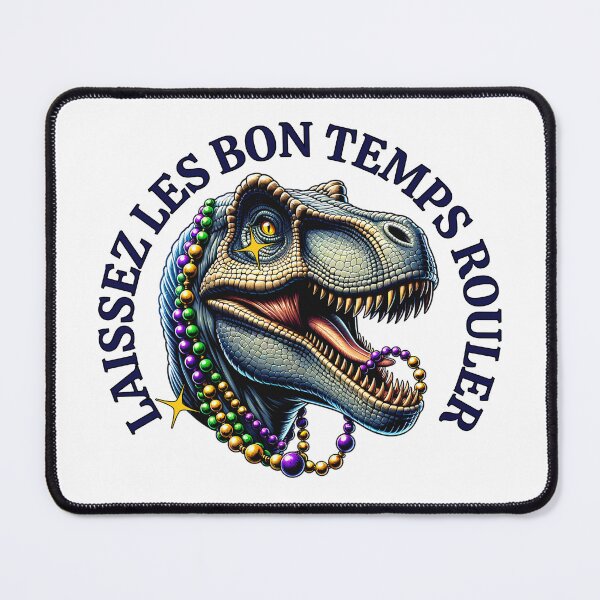 Item preview, Mardi Gras Dinosaur - Laissez Les Bon Temps Rouler designed and sold by humnoo.