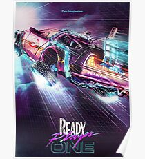 Ready Player One Car Poster