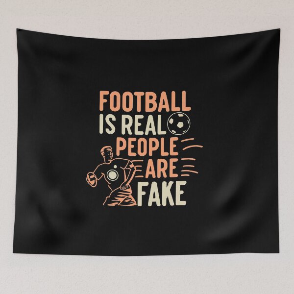 Item preview, El fútbol es real, la gente es falsa. designed and sold by Itsheartshop.