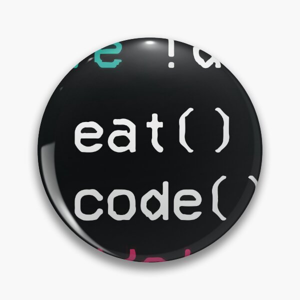 Item preview, While !dead: eat() code() //sleep() designed and sold by Sentics.