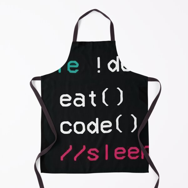Item preview, While !dead: eat() code() //sleep() designed and sold by Sentics.