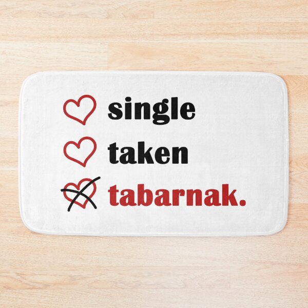 Item preview, Quebec Vibes: Hilarious Valentines Design - Single, Taken, Tabarnak! designed and sold by EmeraldeaArt.