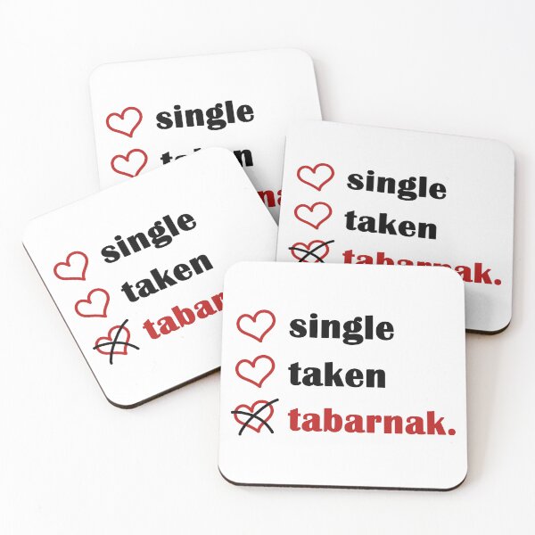 Item preview, Quebec Vibes: Hilarious Valentines Design - Single, Taken, Tabarnak! designed and sold by EmeraldeaArt.