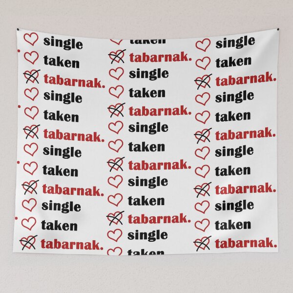 Item preview, Quebec Vibes: Hilarious Valentines Design - Single, Taken, Tabarnak! designed and sold by EmeraldeaArt.