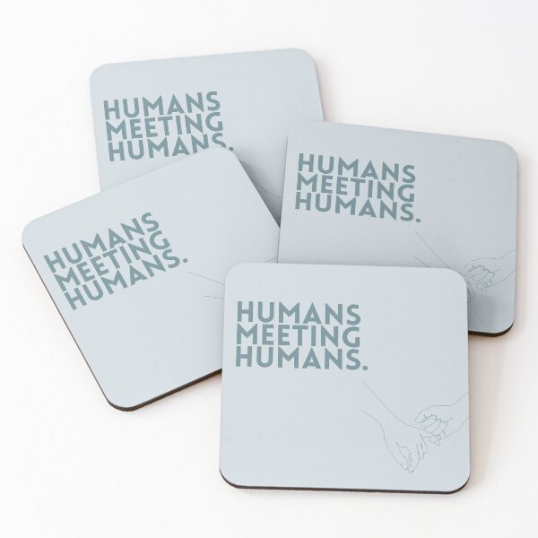 Item preview, Humans Meeting Humans Lovers designed and sold by tealborealis.