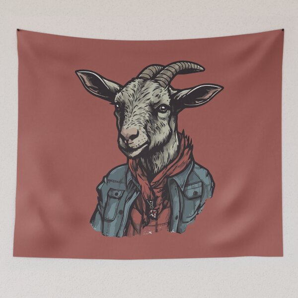 Item preview, Punk Goat designed and sold by Amir Faysal.