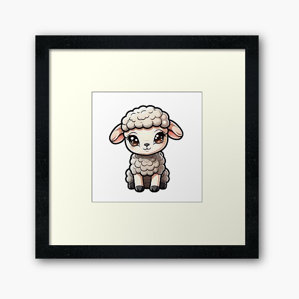 Item preview, Cute baby sheep designed and sold by Inspyralia.
