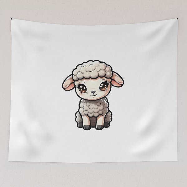 Item preview, Cute baby sheep designed and sold by Inspyralia.