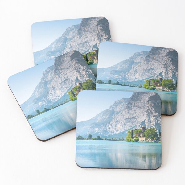 Item preview, Lake Toblino and Castel. Madruzzo, Trento, Italy designed and sold by Stefano Orazzini.
