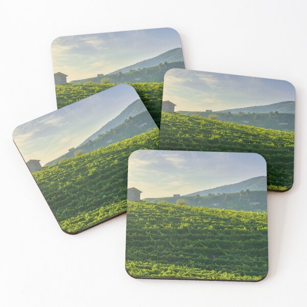 Item preview, Vineyards of Prosecco at sunset. Valdobbiadene,  Italy designed and sold by Stefano Orazzini.