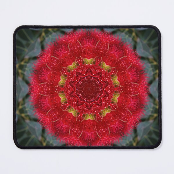 Item preview, Kaleidoscope of red flowering gum blossoms designed and sold by FranWest.