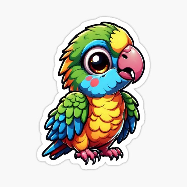 Item preview, Cute baby parrot designed and sold by Inspyralia.