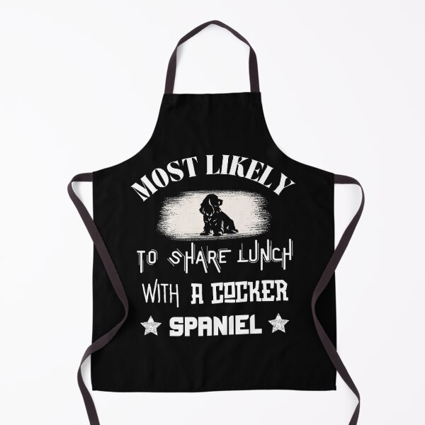 Item preview, Most Likely To Share Lunch With a Cocker Spaniel designed and sold by TheMostLikely.