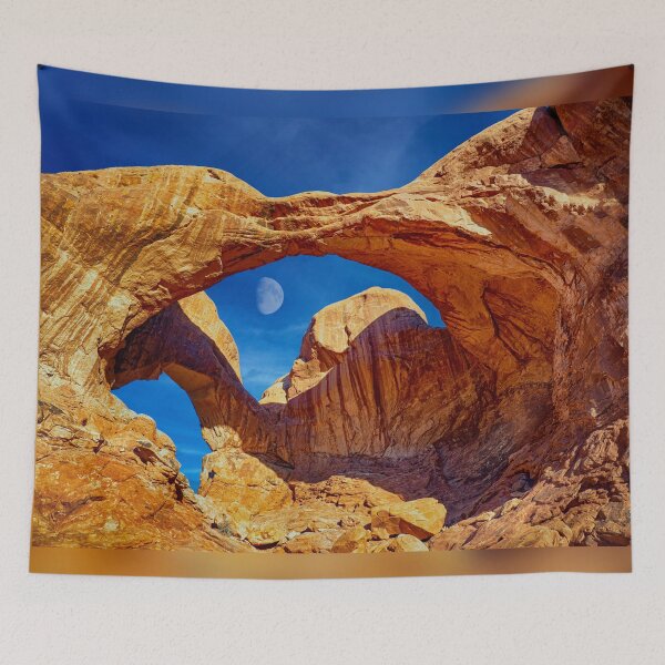 Aperçu de l'œuvre Double Arche - Parc National des Arches, Utah créée et vendue par Kathy Weaver.