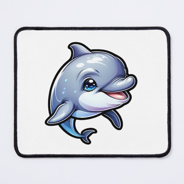 Item preview, Cute baby dolphin designed and sold by Inspyralia.