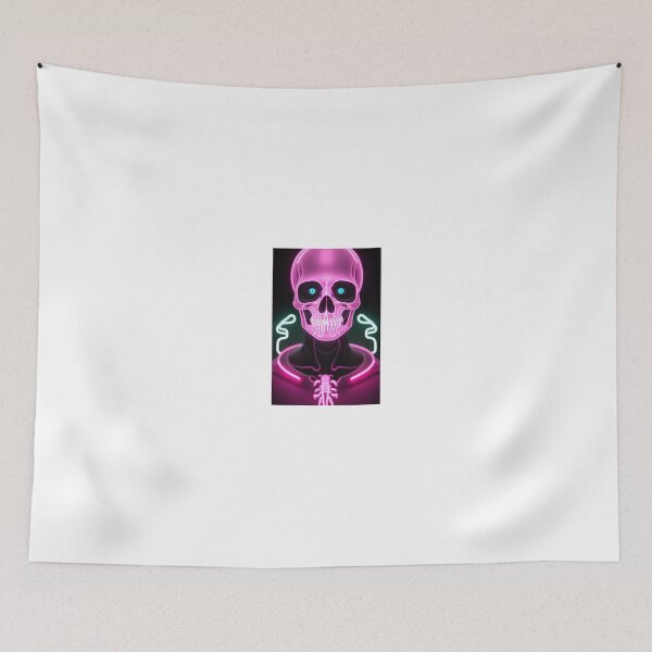 Item preview, Pink neon skeleton designed and sold by Wxjtecki.