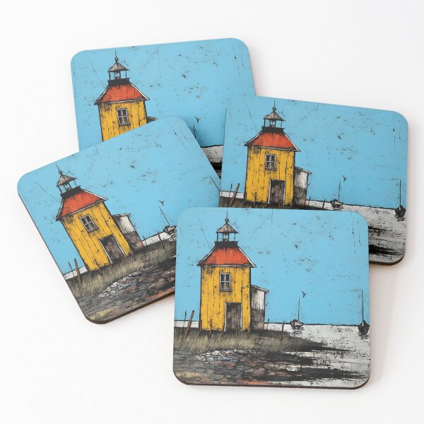 Item preview, Jutland peninsula travel vintage colorful anime graphics designed and sold by wonderfulpark.