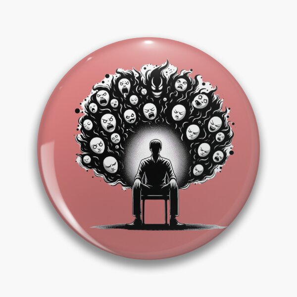 Item preview, Unveiling Darkness: My Inner Demons Artistry designed and sold by bestoftrendy.
