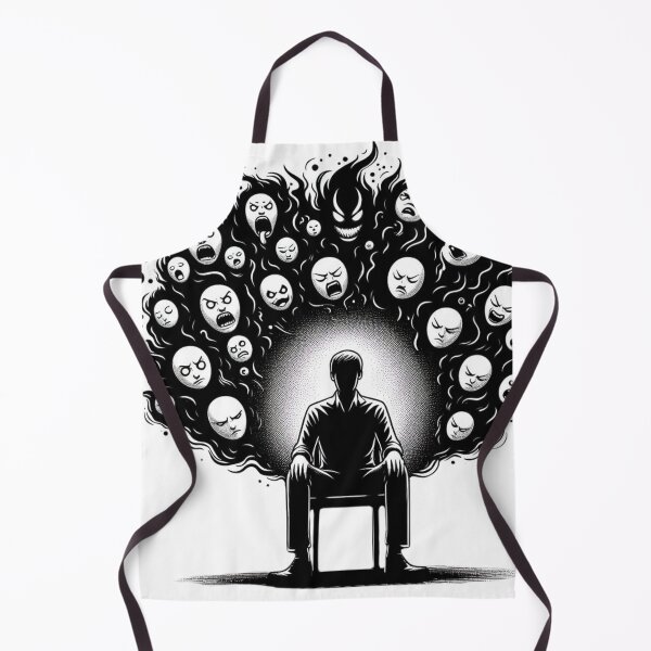 Item preview, Unveiling Darkness: My Inner Demons Artistry designed and sold by bestoftrendy.
