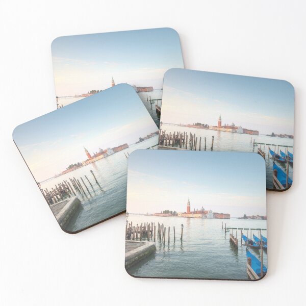 Item preview, Venice, San Giorgio Maggiore church and gondolas, Italy designed and sold by Stefano Orazzini.