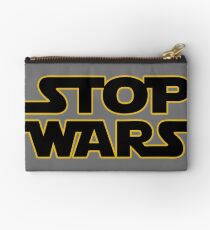stop wars parody star wars peace Studio Pouch