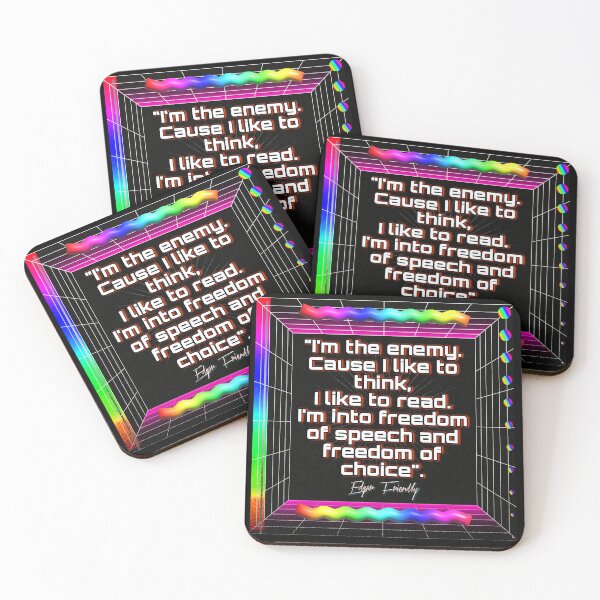 Item preview, Edgar Friendly Quote designed and sold by GemimaRosaArt.