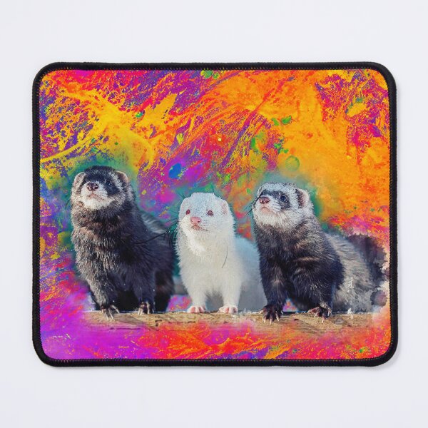 Item preview, Three Ferrets in BANG designed and sold by PurpleBluesPets.