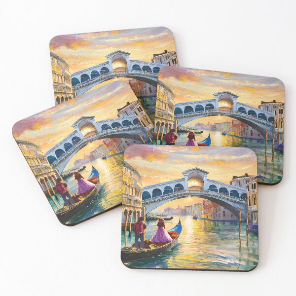 Item preview, Venice with Gondola Art Design designed and sold by MakeInShop.