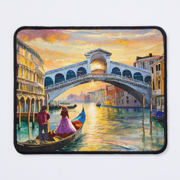 Item preview, Venice with Gondola Art Design designed and sold by MakeInShop.