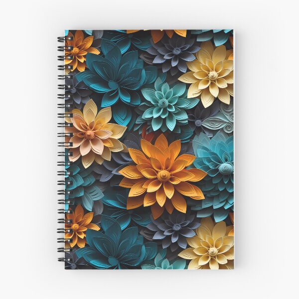 Item preview, 3D Flowers Pattern designed and sold by GiveMeMood.