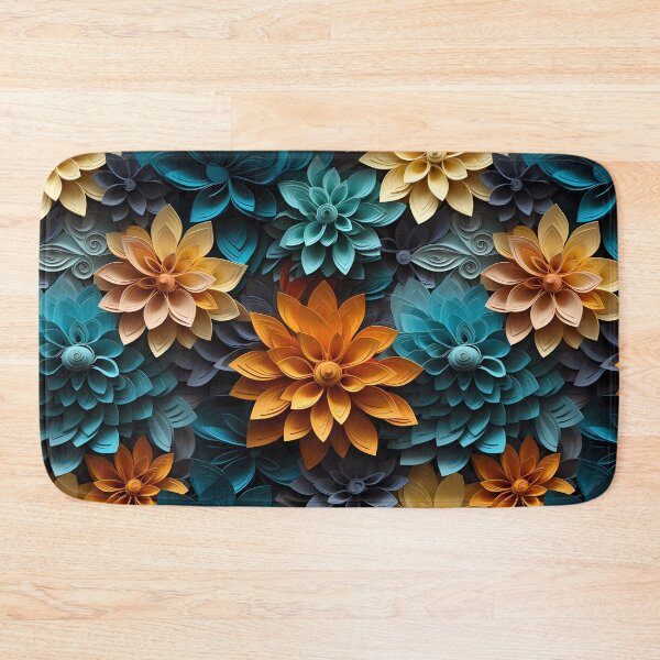 Item preview, 3D Flowers Pattern designed and sold by GiveMeMood.