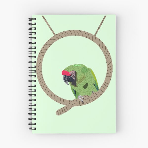 Item preview, Military Parrot on a Swing designed and sold by Meggie-moos.
