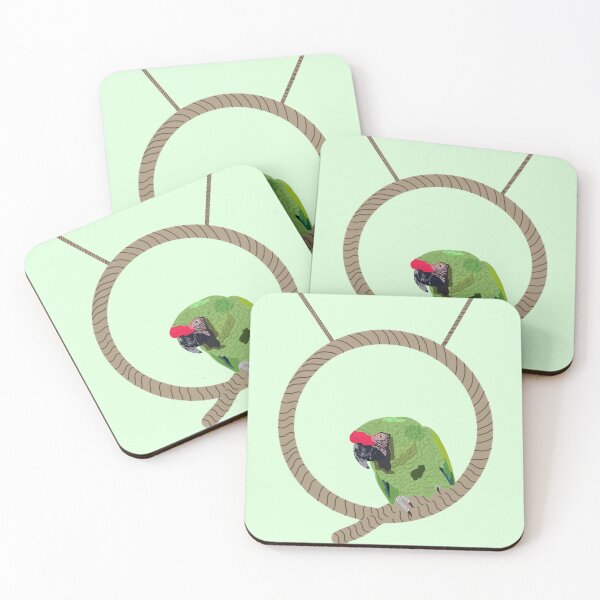 Item preview, Military Parrot on a Swing designed and sold by Meggie-moos.