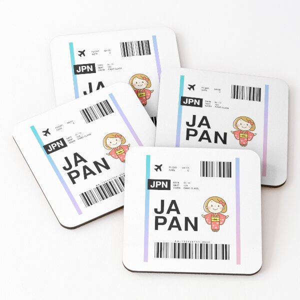 Item preview, Japan Boarding Pass designed and sold by RabbitK.