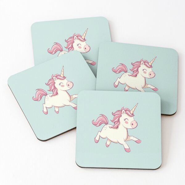 Item preview, Happy Pink Unicorn designed and sold by wotsthis.