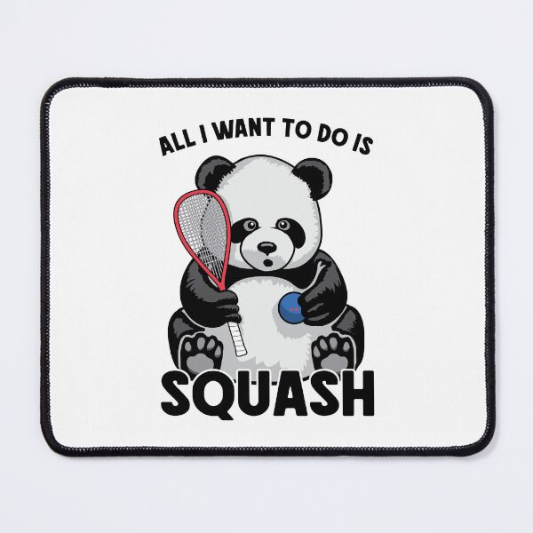 Item preview, Panda Squash All I Want To Do Is Funny Cute Bear Player designed and sold by GrandeDuc.