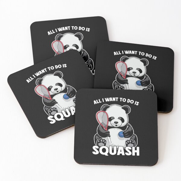 Item preview, Panda Squash All I Want To Do Is Funny Cute Bear Player designed and sold by GrandeDuc.