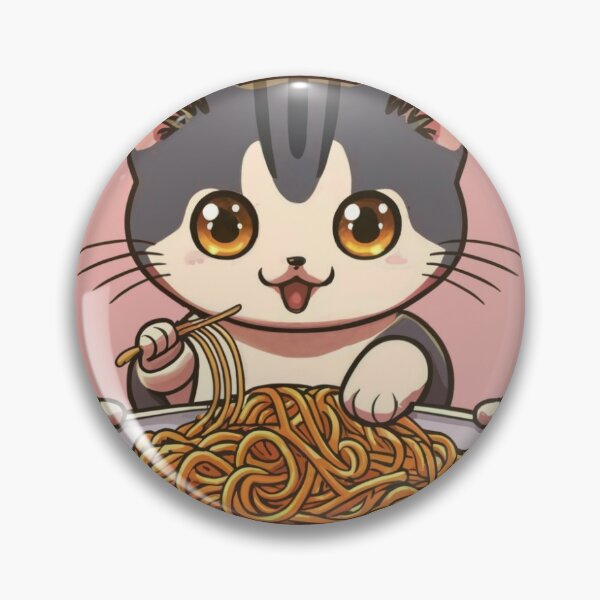 Item preview, Cat Eating Spaghettis designed and sold by VoxVirtuoso.