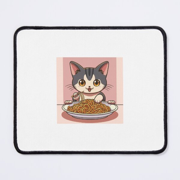 Item preview, Cat Eating Spaghettis designed and sold by VoxVirtuoso.