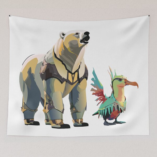 Item preview, Polar Bear and Albatross Team designed and sold by sweetdreamers.